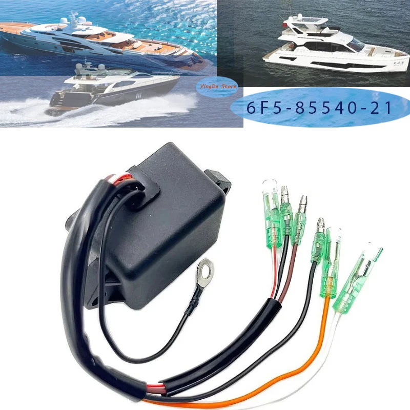 

CDI C.d.i. Unit Assy 6F5-85540-21 For YAMAHA Outboard 2T 40HP 50HP ,6F5-85540,6F5-85540-22-00,6F5-85540-22