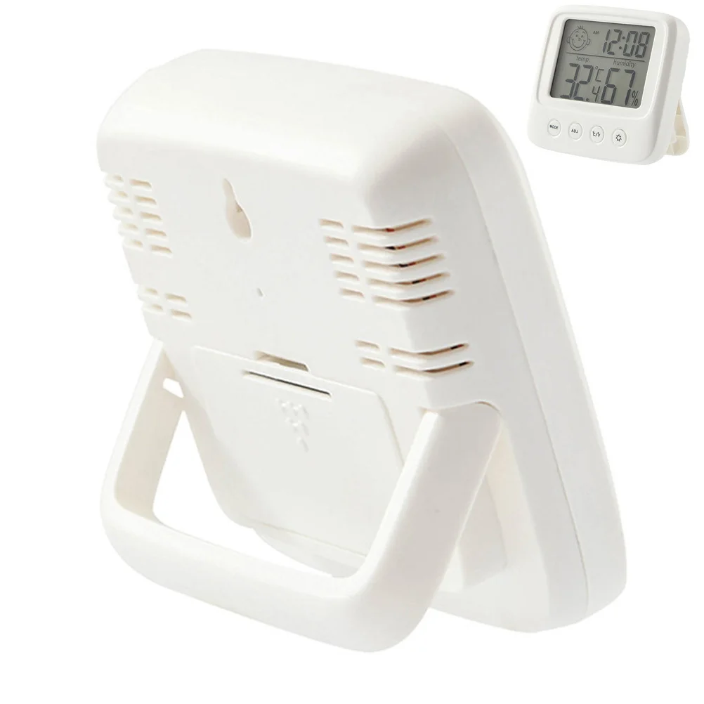

1pc Wall Hanging Indoor Thermometer High Precision Lcd Digital Hygrometer Home Office Room Room Household Electronic