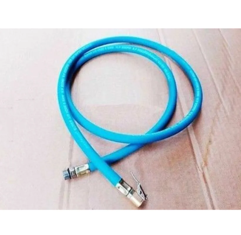 Tire Inflator Hose Tyre Hose Portable Air Compressor Pipe Rubber Air Rubber Hose For Car Motorbike