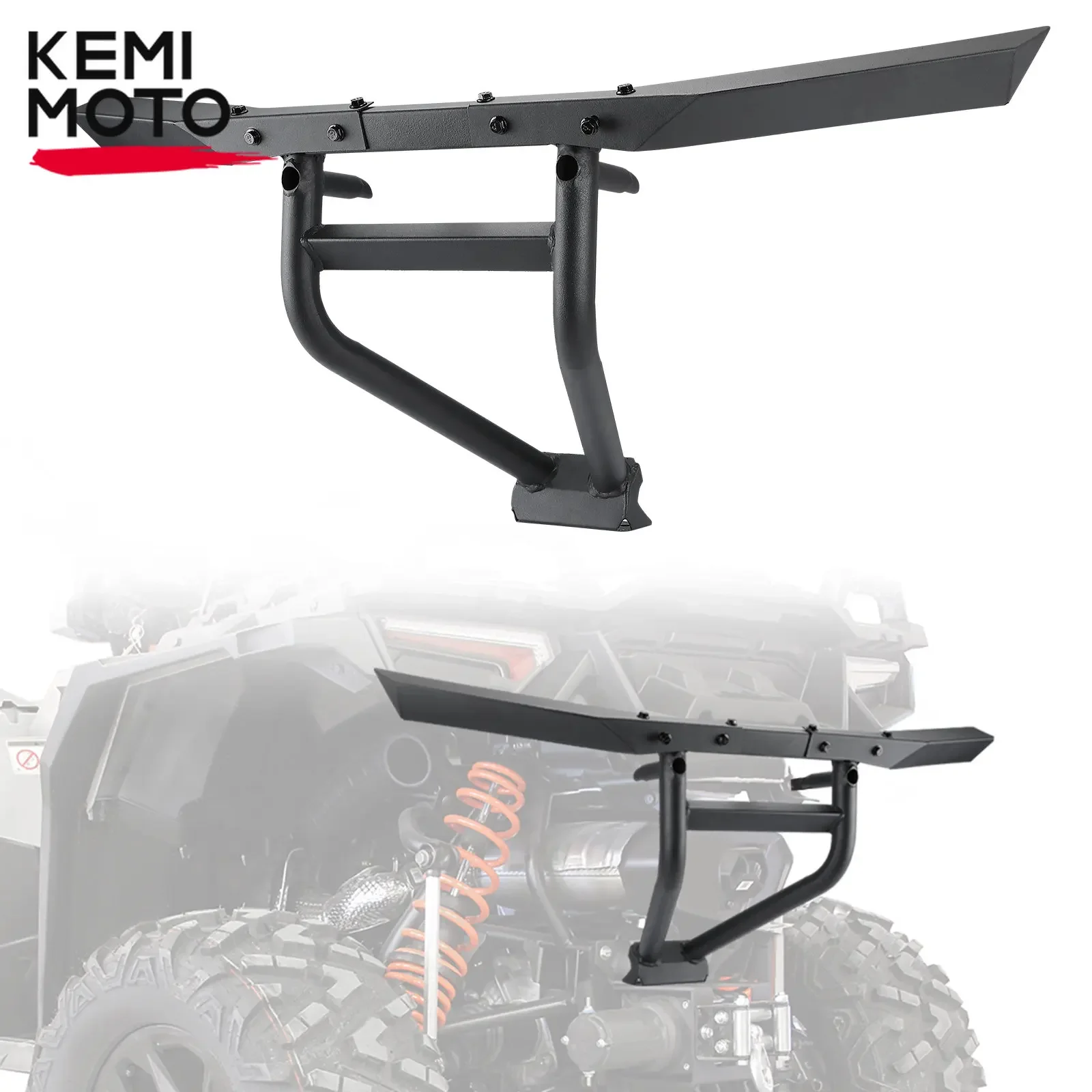 

#2882020 KEMIMOTO ATV Front Rear Bumper Protector Brush Guard Compatible with Sportsman 850 / XP 1000 2017-2023 2024 2025