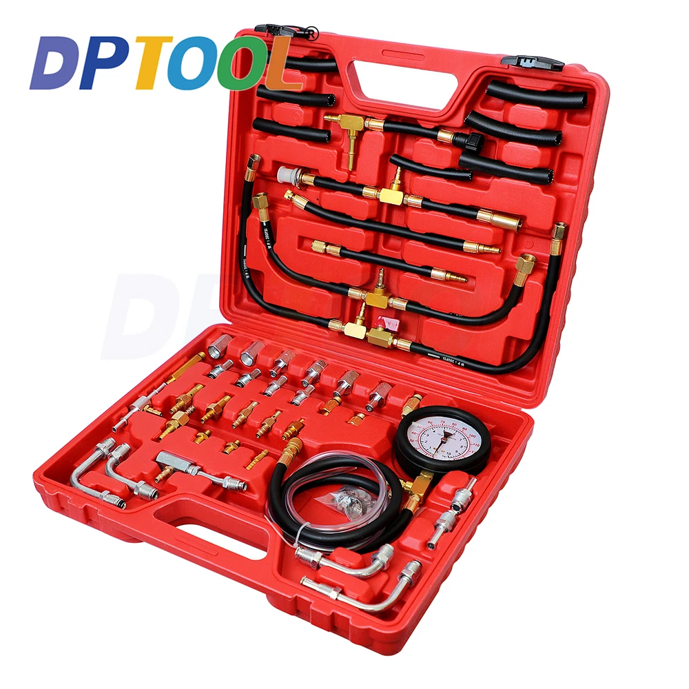 TU-443 Fuel Injection Pump Tester Injector Pressure Test Gauge Diagnostic Tools For Audi BMW Fiat Ford Mercedes Benz