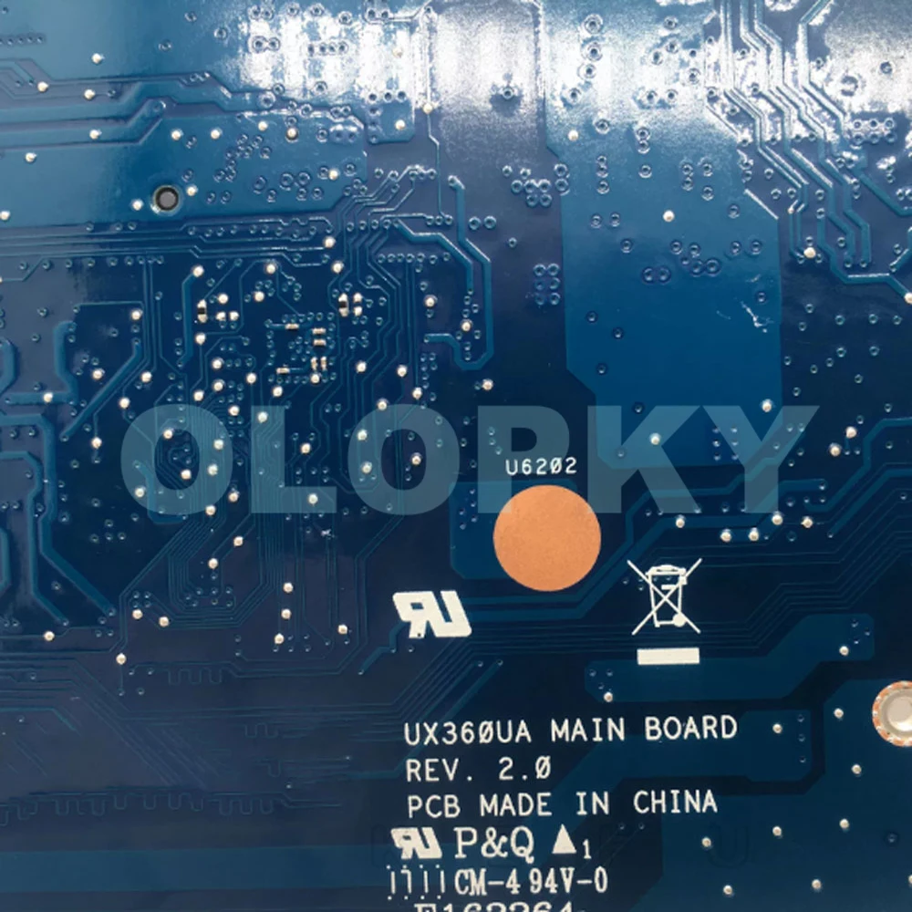 

Материнская плата UX360UA для ноутбука ASUS Zenbook Flip UX360UAK UX360UA, процессор I5-7200U I7-7500U, оперативная память: 8 ГБ/16 ГБ DDR4, 100% тестирование