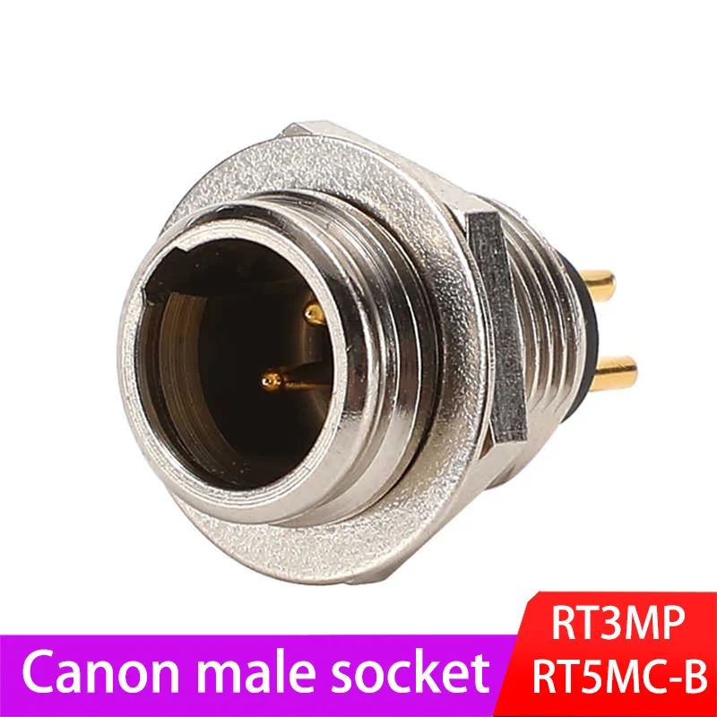 

Mini XLR Male/Female Connector 3 4 5 Core Copper Gold Plated Pin Tiny Receptacle Wireless Bodypack Audio Microphone Socket