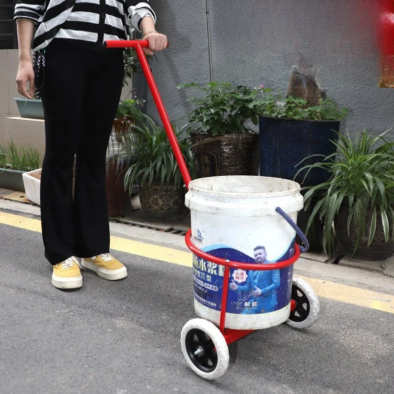 upaded-silent-wheel-hand-pull-rural-garbage-dum-water-buet-transport-small-cart-portable-op-cart-iron-body-stai