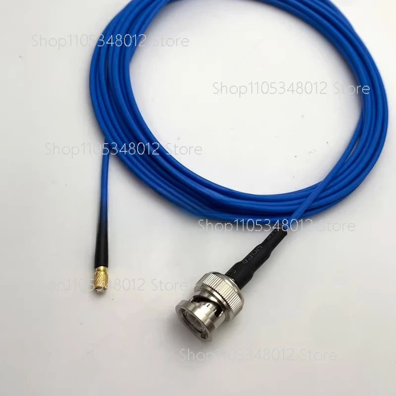 Low Noise BNC to M3 Sensor Cable Silver Plated Copper 2mm High Temperature