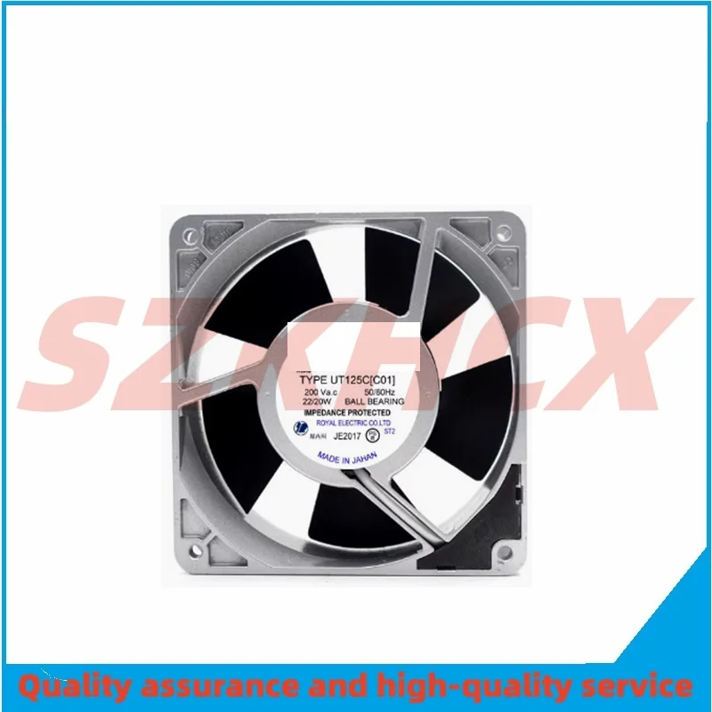 1PCS/LOT Royal Fan UT125C 120x120x38mm AC 200V 15/14W Server Cooling Fan