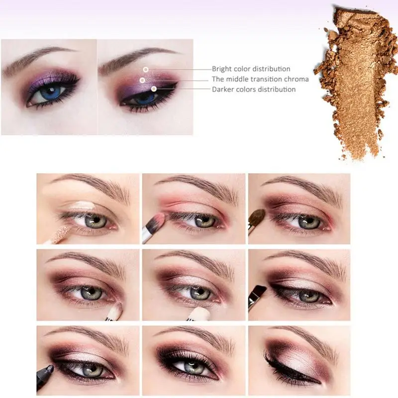 Make Up Kits Adult Complete 16-Piece Makeup Set For Beginners Portable Girls Makeup Kit All in One Makeup Gift Set for Women