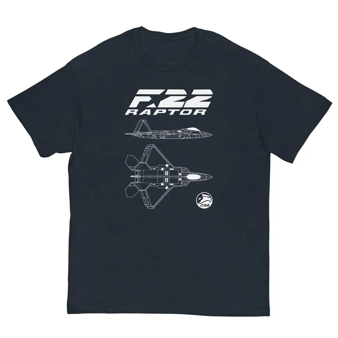 F-22 Raptor Stealth Fighter Aircraft t-shirt 100% cotone o-collo estate manica corta Casual t-shirt da uomo taglia S-3XL