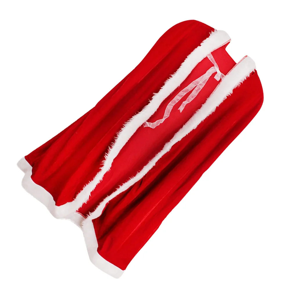 

Children's Warm Christmas Costume Kids Costume Hooded Cosplay Cape Party Santa Christmas Cape Theme Activities