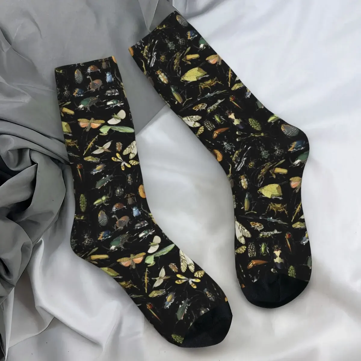

Insects Harajuku Socks Insects Spider Modern Stockings Spring Anti Adults Men Socks Soft Graphic Climbing Socks