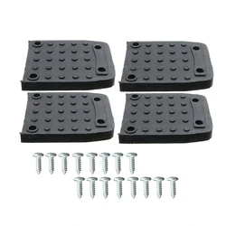 Construction Tripod Mat Non-Slip Foot Pads For Drywall,4Pcs Stilt Soles Replacement Kit