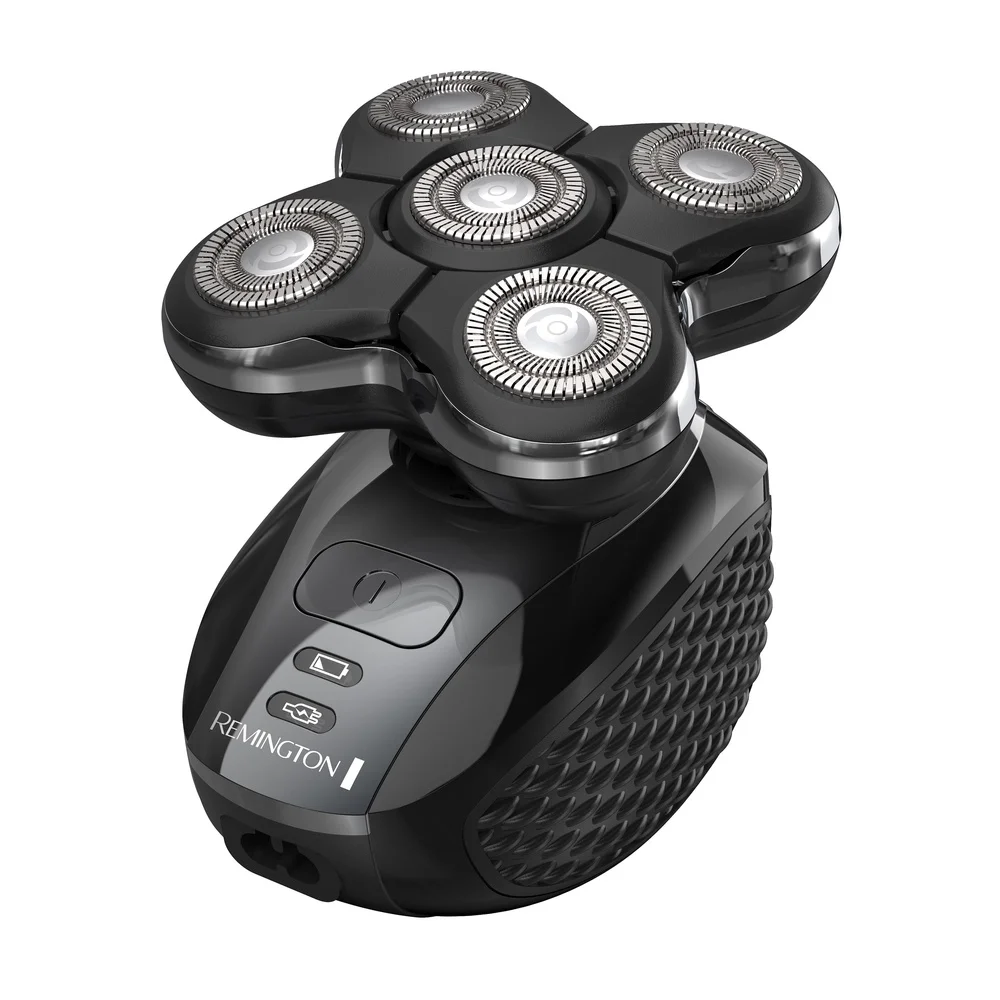 Cordless Waterproof Head Shaver with 5 Dual Track Heads Multidirectional Pivot Flex Contour Easy Cleanup Smooth Shave