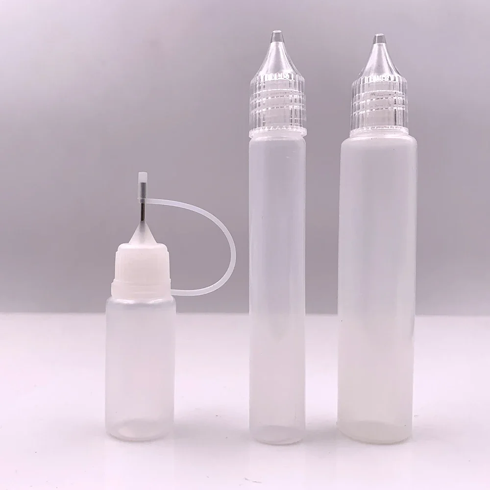 2PCS 15ml/30ml Plastic Glue Applicator Needle Squeeze Bottle for Paper Quilling DIY Scrapbooking Paper Craft Tool