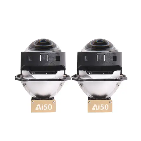 समायोज्य चमक 3 इंच द्वि एलईडी प्रोजेक्टर लेंस कार हेडलाइट 12V 61W 3000K-6000K ब्लूटूथ ऐप नियंत्रण 8 best sales प्रोजेक्टर लेंस - №5