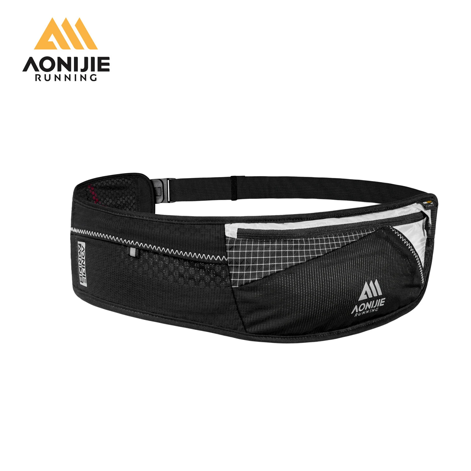 AONIJIE-riñonera deportiva multifuncional W8117, bolsa ligera para correr, bolsillo para llaves, soporte para teléfono móvil