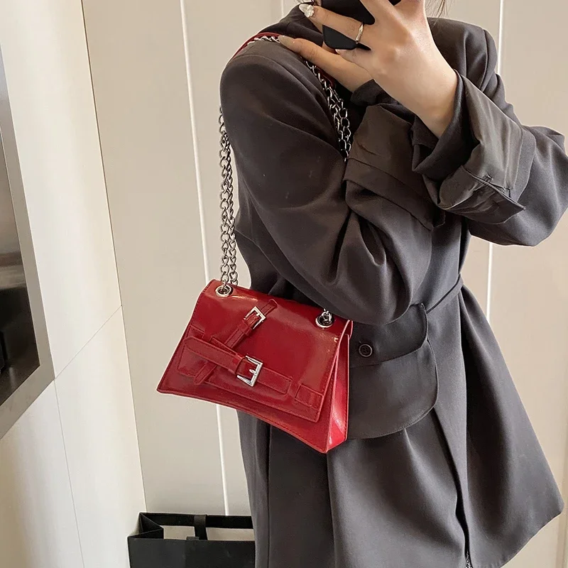 

Stylish Ladies Leather Crossbody Bag Designer Women's Shoulder Handbag Elegant Luxury Tote Messenger Purse For Daily Use