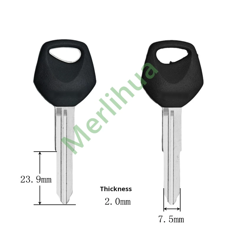 Suzuki motorcycle key, suitable for: Suzuki Verde small turtle let's1/2/3/4 Daixizhixing V125 EFI V50 motorcycle key embryo