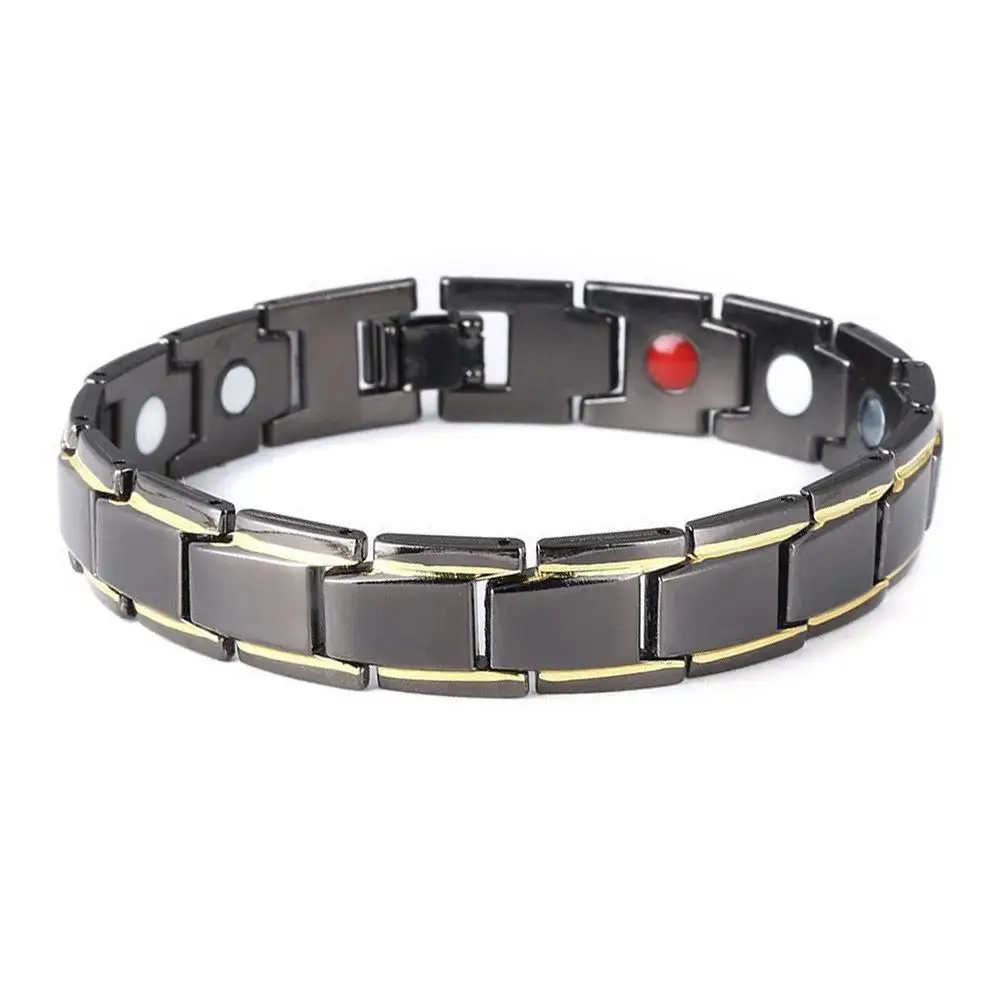 Stainless Steel Magnetic Bracelets for Arthritis Pain Relief Therapy Elastic Bangle Bracelet Jewelry Health Slimming Weight X0Y6 image 3