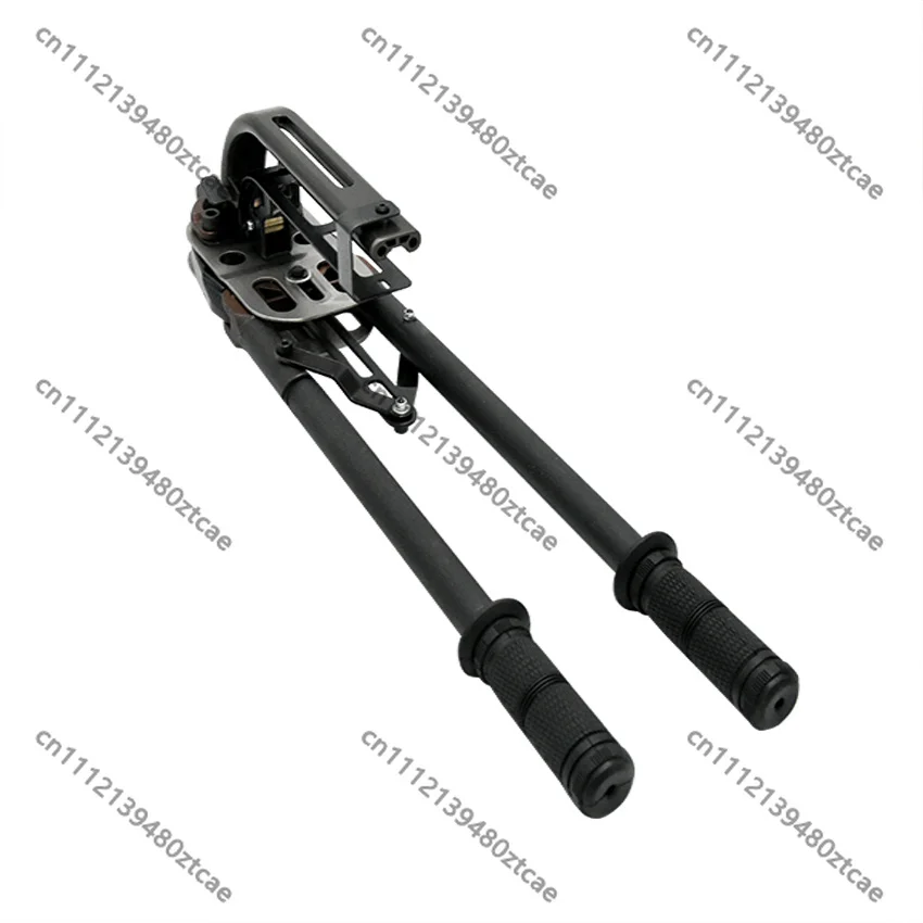 Professional Manual Hog Ring Pliers C-type Fastening Tool Gabion Mesh Fence Cage Connecting Stapling Hand Nail Gun
