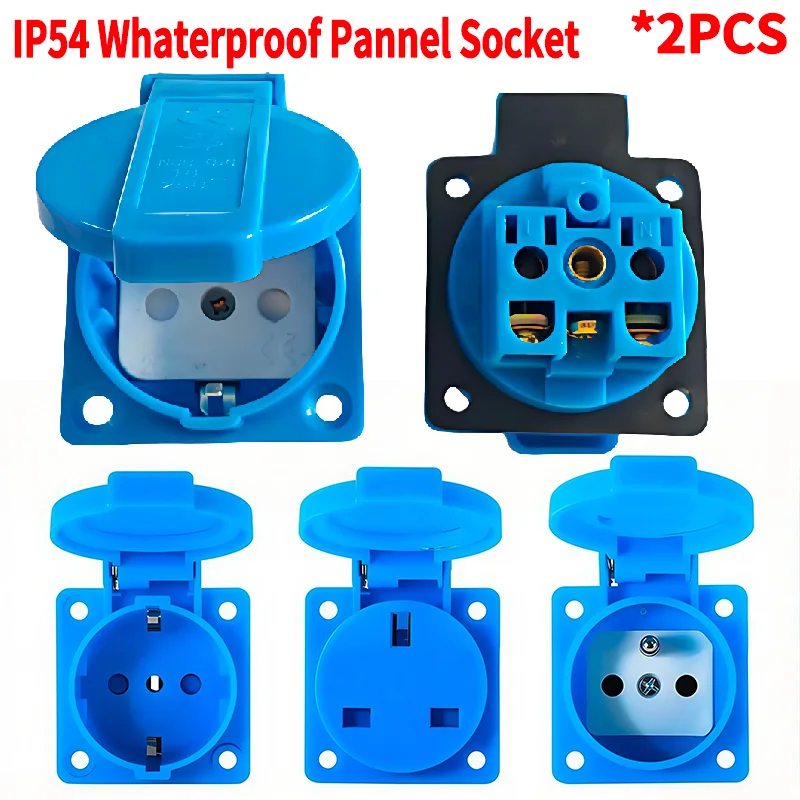 IP54 16A Triple Protection Socket | Water/Dust/Explosion Proof with EU/UK Plug for Outdoor Power Tools IP54 16A Triple Protection Socket | Water/Dust/Explosion Proof with EU/UK Plug for Outdoor Power Tools