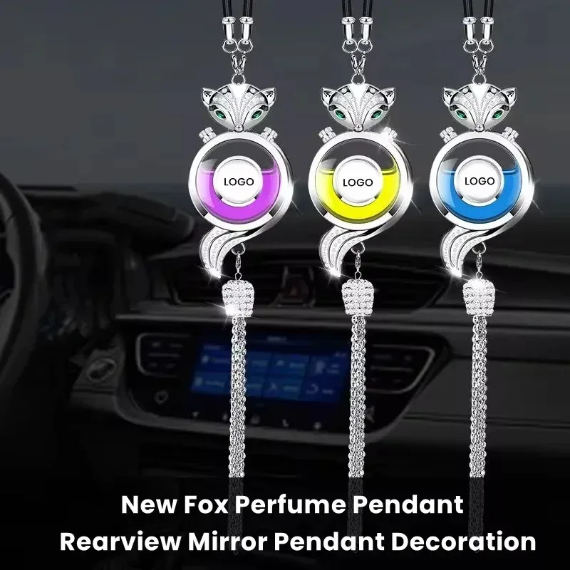 

Car DIY Perfume Pendant Air Freshener Rearview Mirror Metal Lace Pendant Hanging Perfume Empty Diffuser for Volkswagen
