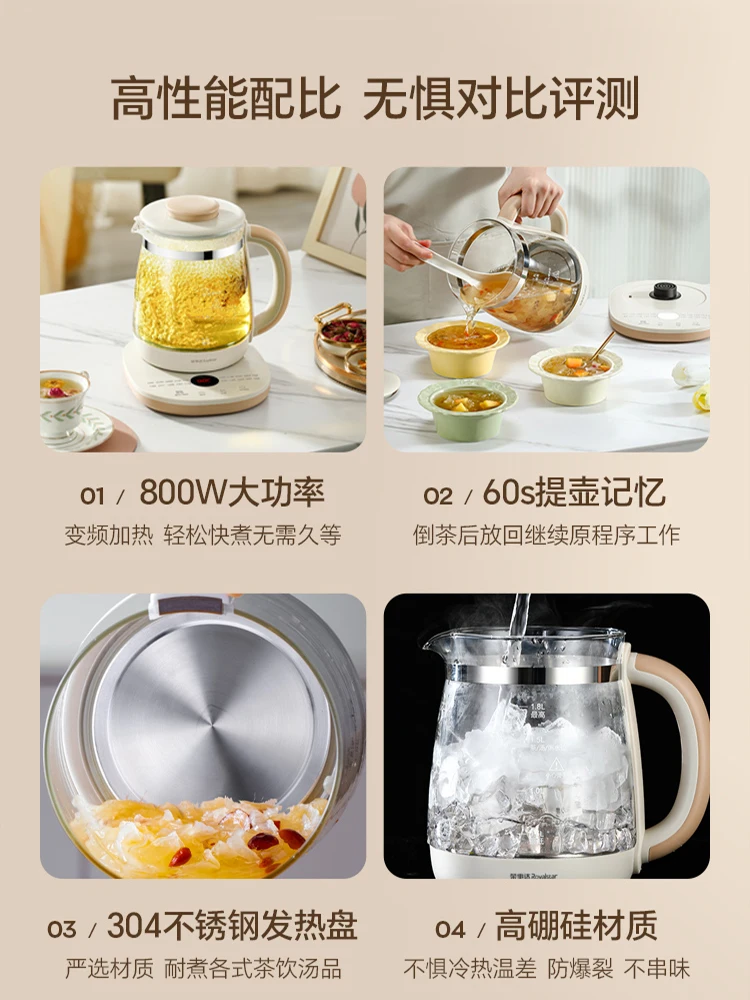 CX Household Multi-Function Teapot Office Small Kettle Flower Tea Maker