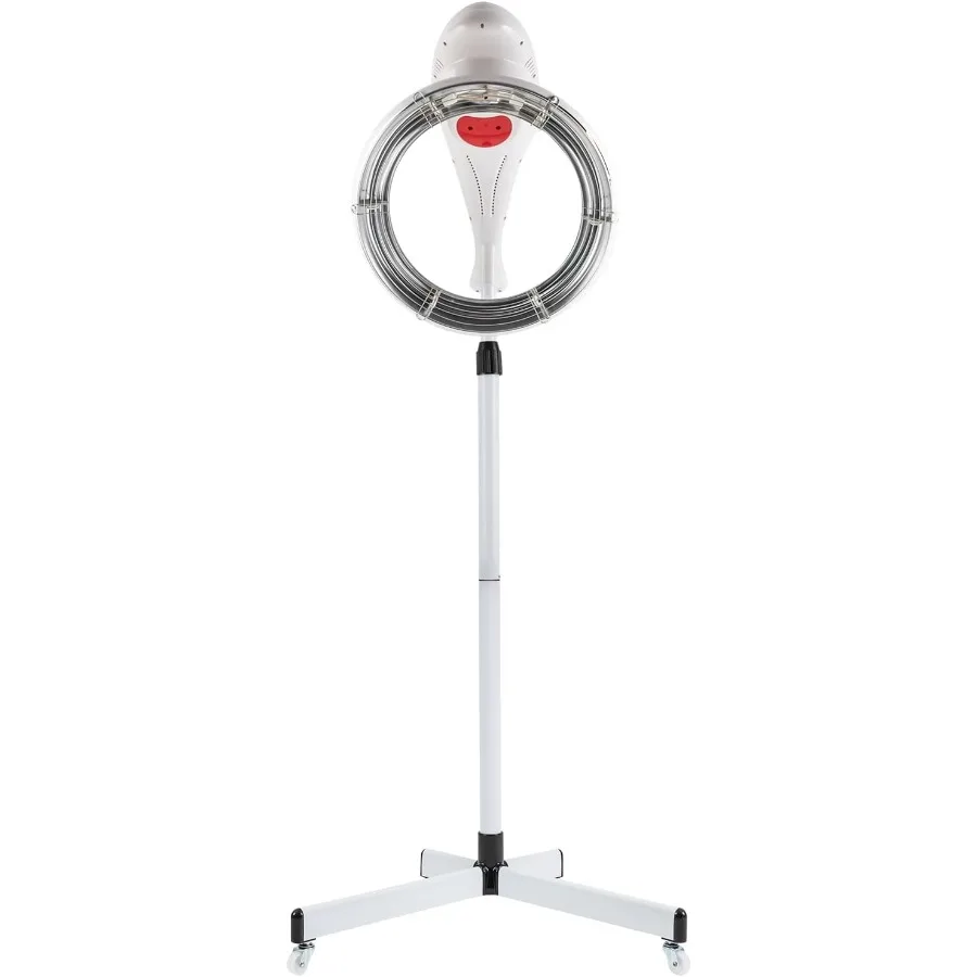 

Инфракрасный фен, цветная подставка для процессора, 950 Вт, орбитающий вращающийся процессор для волос для парикмахерской, профессиональная сушка, машина