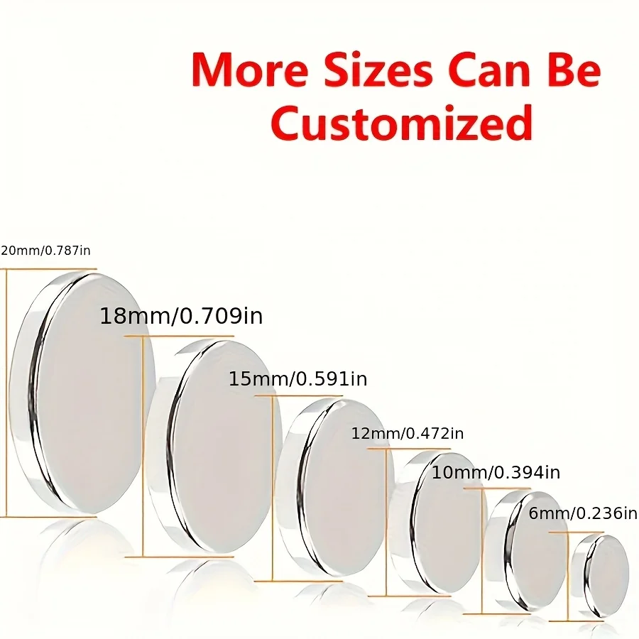 Neodymium Magnets, Magnets Small Round  Magnets For Office, Dry Erase Board Cabinets