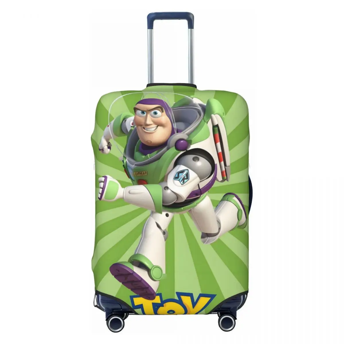 

Custom Toy Story Cartoon Anime Figure Travel Luggage Cover Washable Buzz Lightyear Suitcase Cover Protector Fit 18-32 Inch