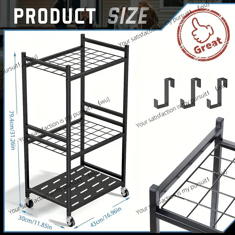 

Garden tool storage rack, garden metal storage rack, garden storage rack