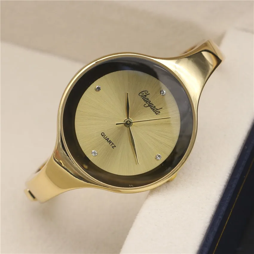 New Brand Chaoyada Bracelet Watch Women Original Ladies Dress Casual Fashion Stailess Steel Round Dial Unique Quartz Clock