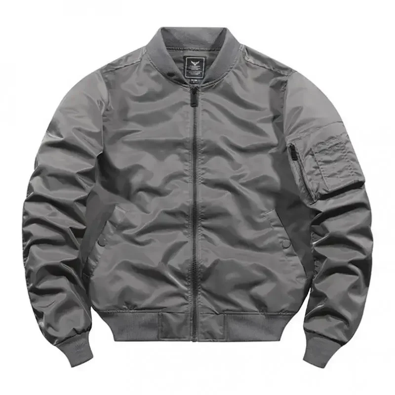

Mens Windbreaker Mens Clothing Spring Autumn Bomber Jacket Streetwear Men Military Fly Jacket Varsity Baseball Flight Coat