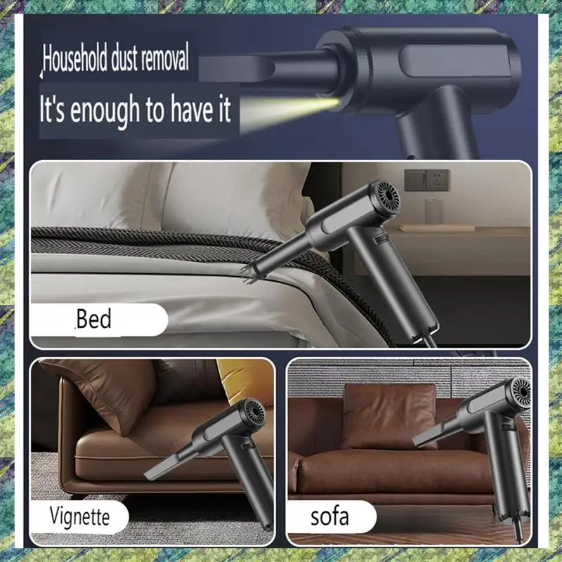 

Nana High-Power Wired Dust Blower Mini Computer Host Keyboard Dust Collector Handheld Household Blower US-Plug Durable