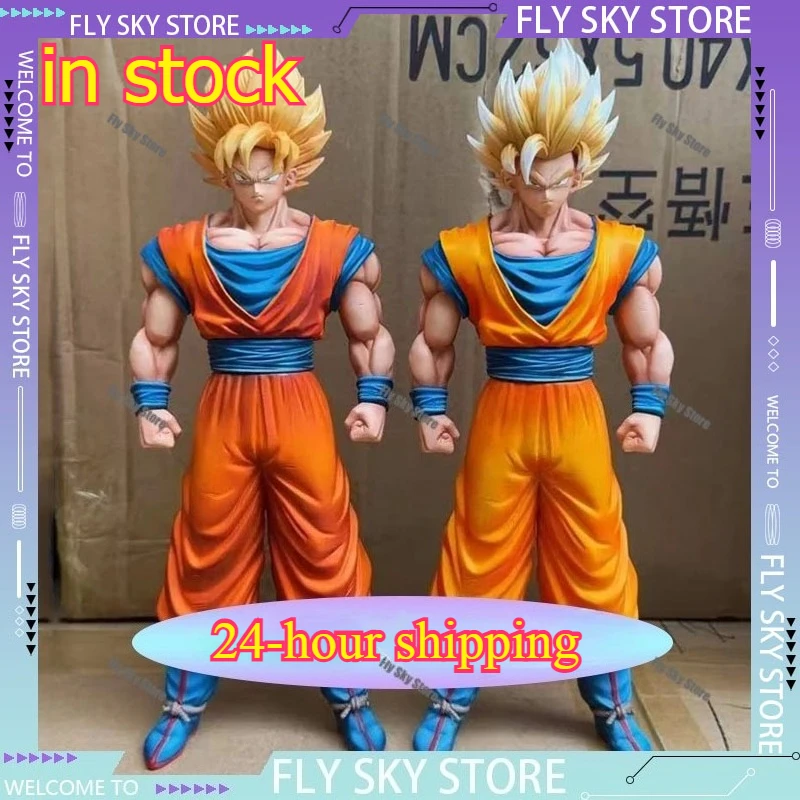 

32cm Dragon Ball Z Anime Figure Goku Figures Super First Super Second Action Figures Collection Pvc Model Toys GK Figure Model