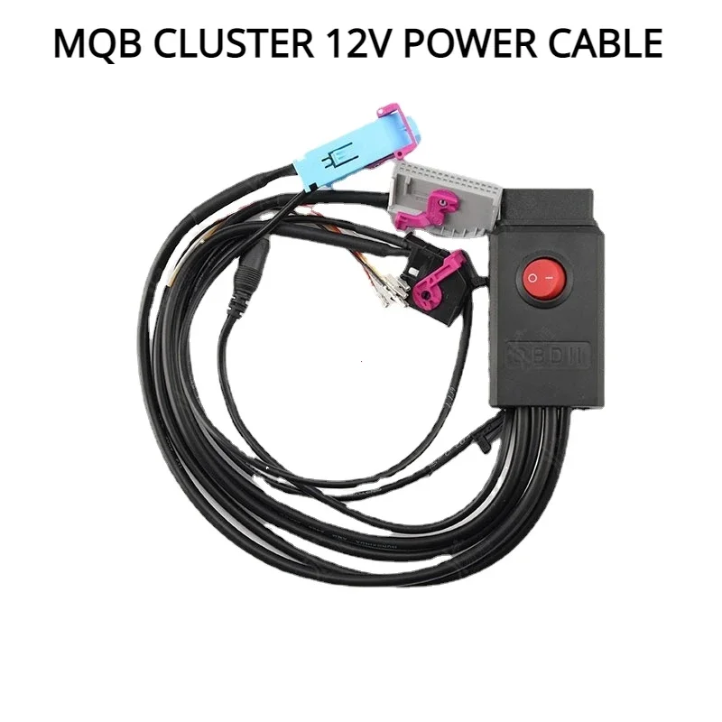 MQB Cluster 12V Power Test Cable 4th ID48 Key Program Cables 5th Cluster  MQB NEC35XX Cables MQB48 Instrument Cable fit VVDI2