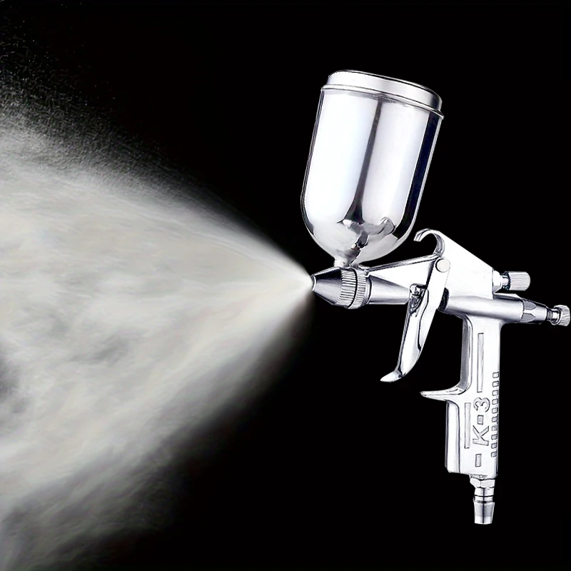 Mini pistolet de pulvérisation pneumatique, buse de 125 ml, 0,5 mm, pour la réparation de la peinture automobile