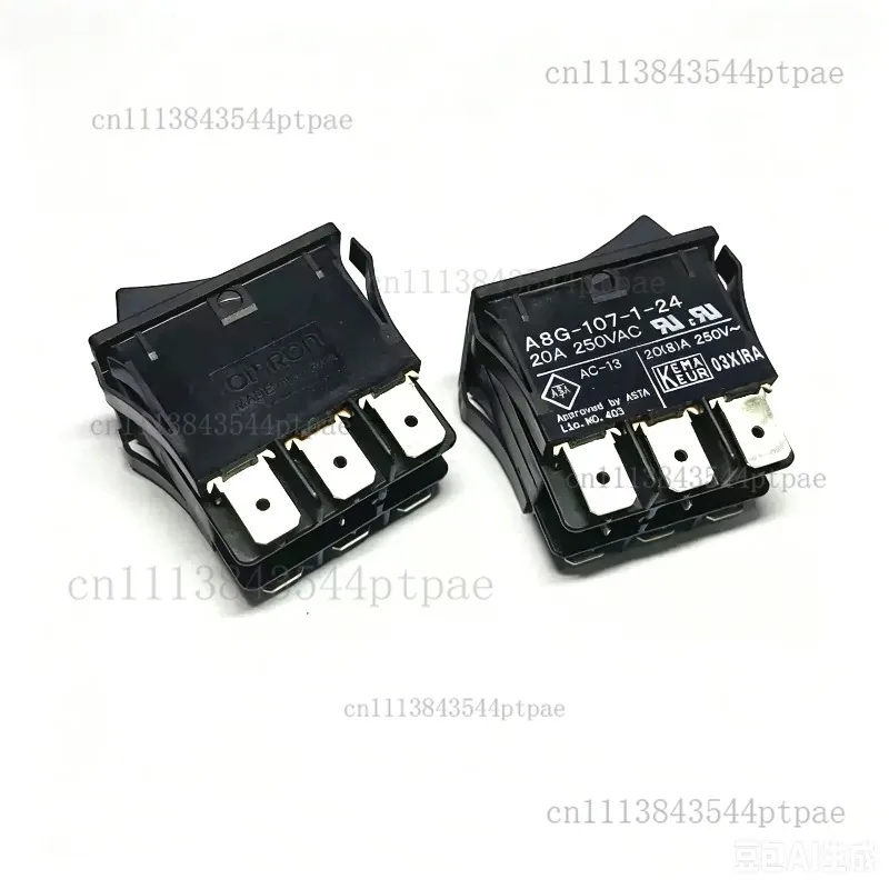 One A8g-107-1-24 20a High Current Ship-shaped Switch 6-pin 2-position Printer Power Switch