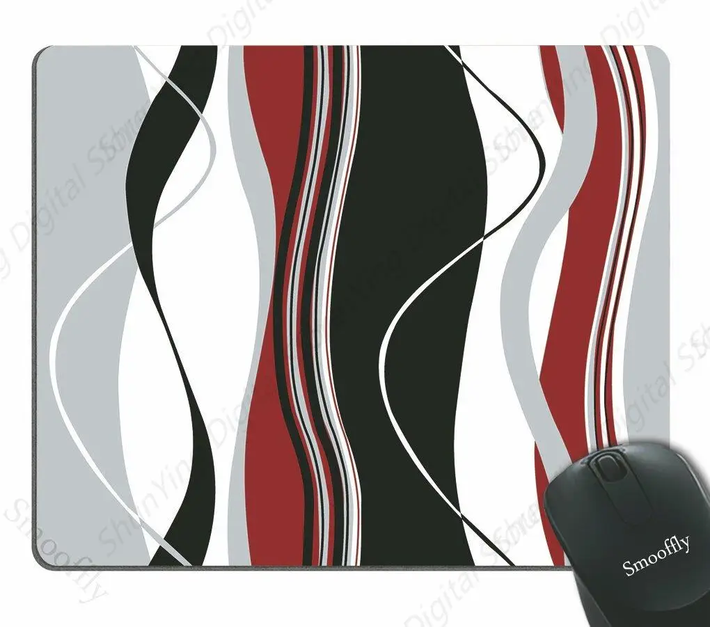 

Mouse Pad With Wavy Vertical Stripes And Personalized Design Suitable For Gaming Office Laptops 25*30cm