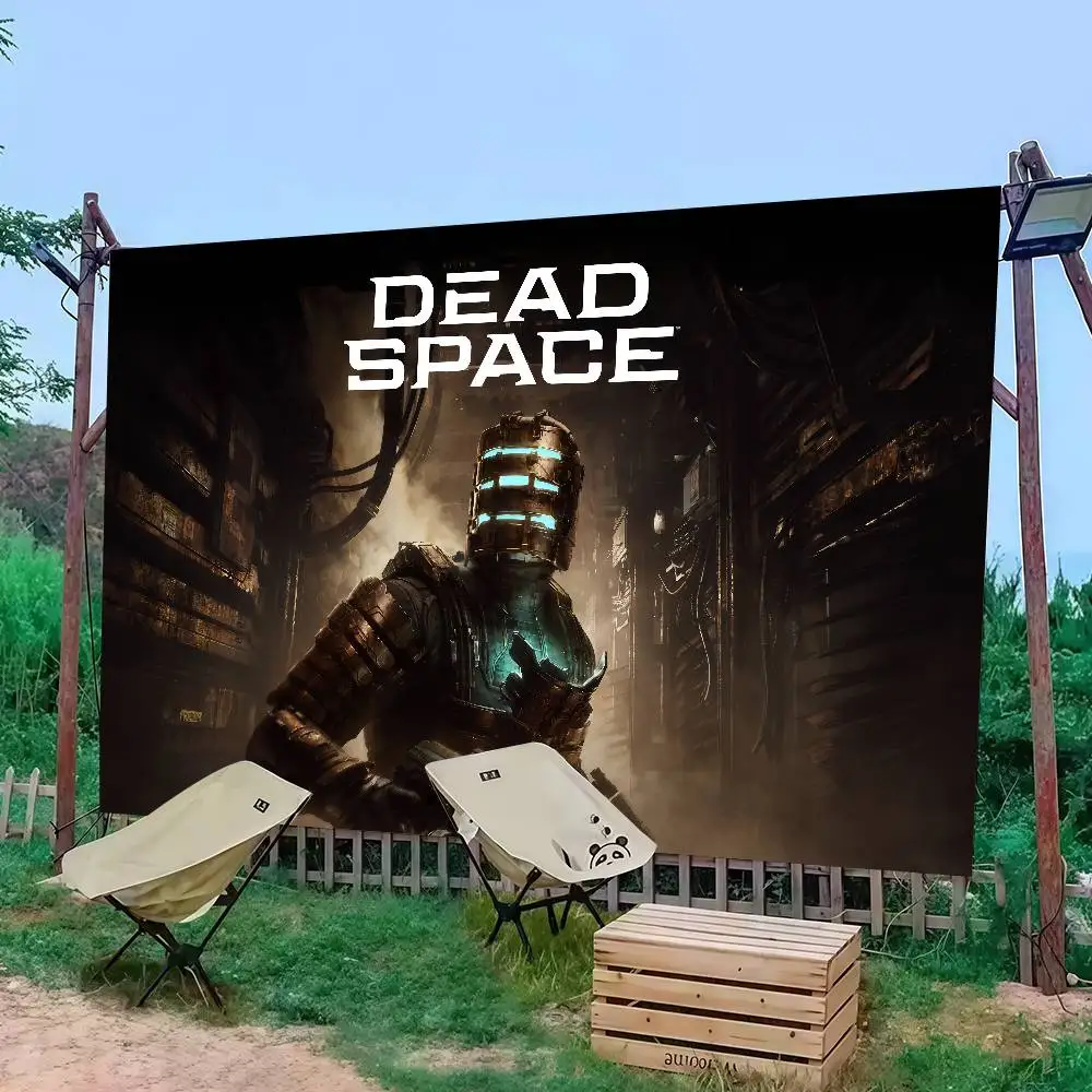 

D-Dead Hot Game Cool S-Space Flag Decoration Outdoor Picnic Party Home Camping Party Art Hanging Banner