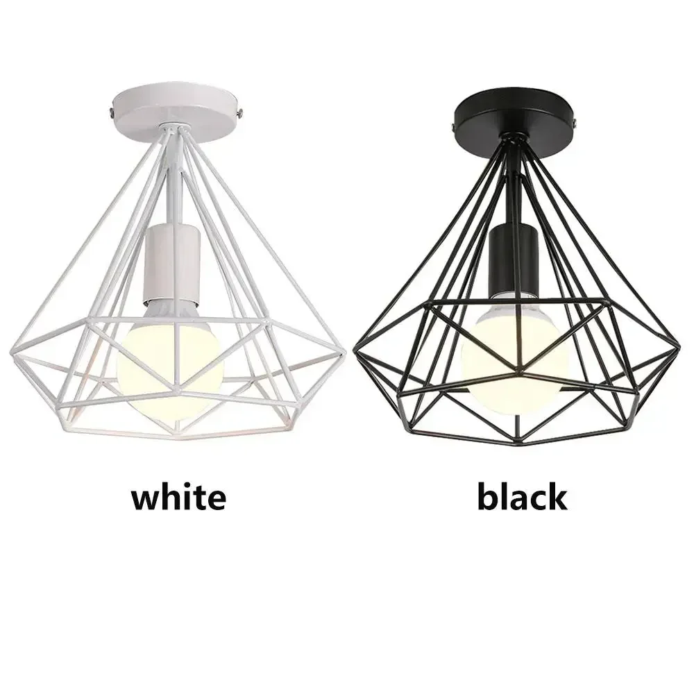 

Modern Iron Ceiling Lights lamp shade E27 Chandelier Bedroom Dinning home decor Parlor Hanging lignts Retro Parlor