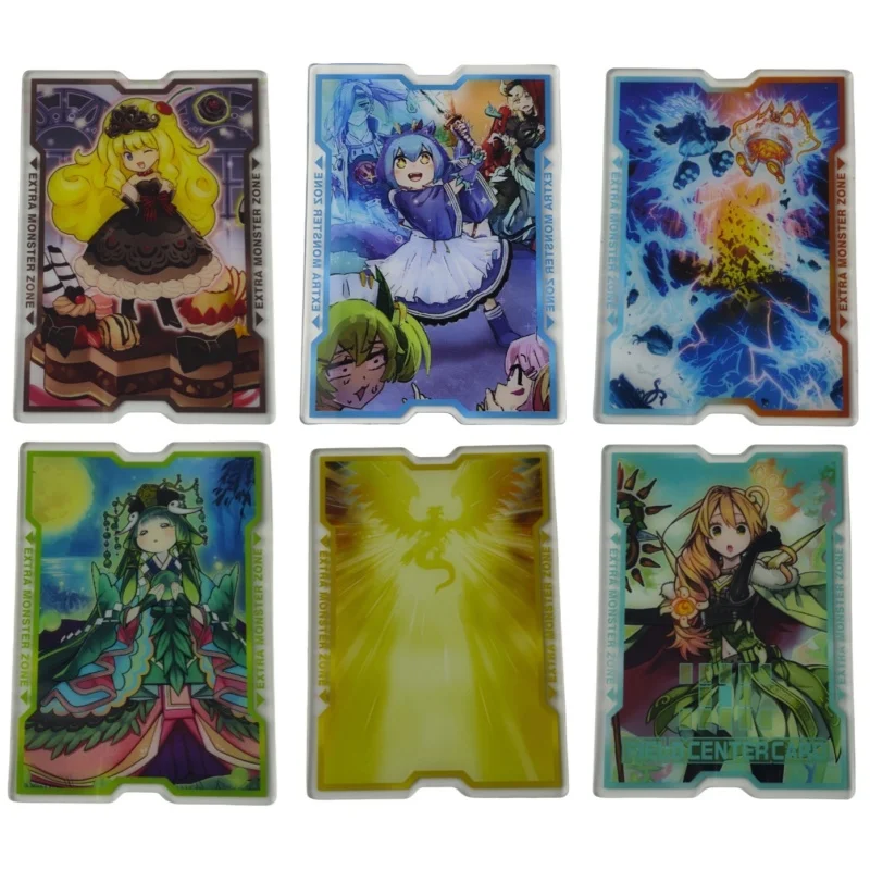 2 fogli Center Card lavanderia Dragonmaid Madolche Puddingcess Ritual Beast mara Yu-Gi-Oh! Collezione di giochi di Action Toy fai da te