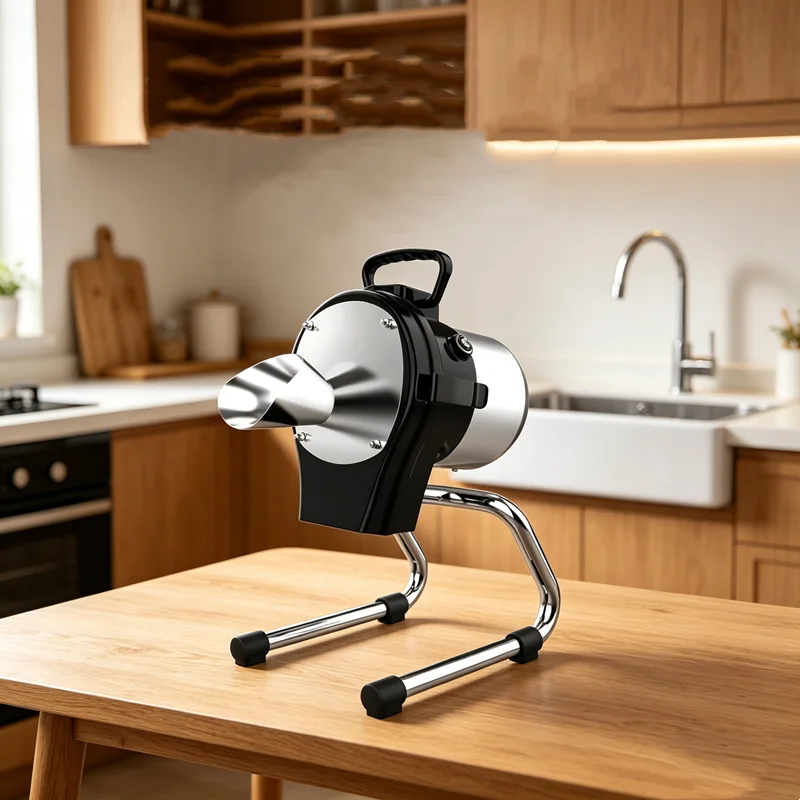 220V commercial kitchen vegetable chopper semi-automatic ginger and potato chopper for bakery use, for fruit ingredients