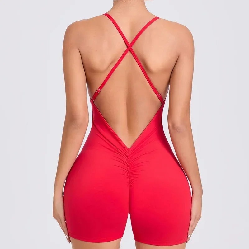 Cloud Rise-mono deportivo SEXY para Yoga para mujer, mono de entrenamiento para gimnasio y Fitness, monos de entrenamiento para mujer, monos con espalda descubierta