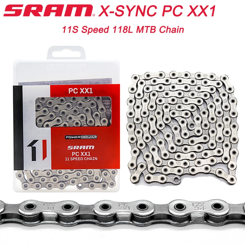 

Сверхлегкие цепи Sram PC XX1 11s для горных и дорожных велосипедов