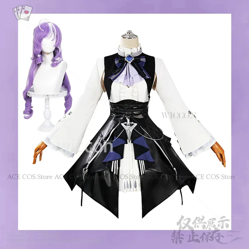 Zenless Zone Zero Cosplay Vivian gótico Lolita vampiro Anime juego disfraz Cutecore Jirai Kei vestido Vintage pelucas Cos x;4'b,5;y,8