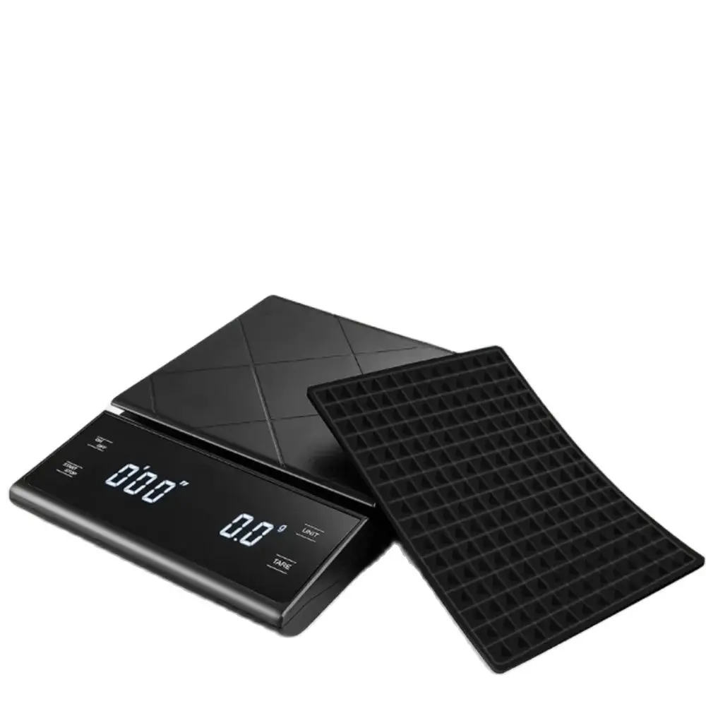 

Умные кухонные весы с таймером, электронные цифровые бытовые приборы для измерения температуры кофе, зарядка через USB, с подставкой