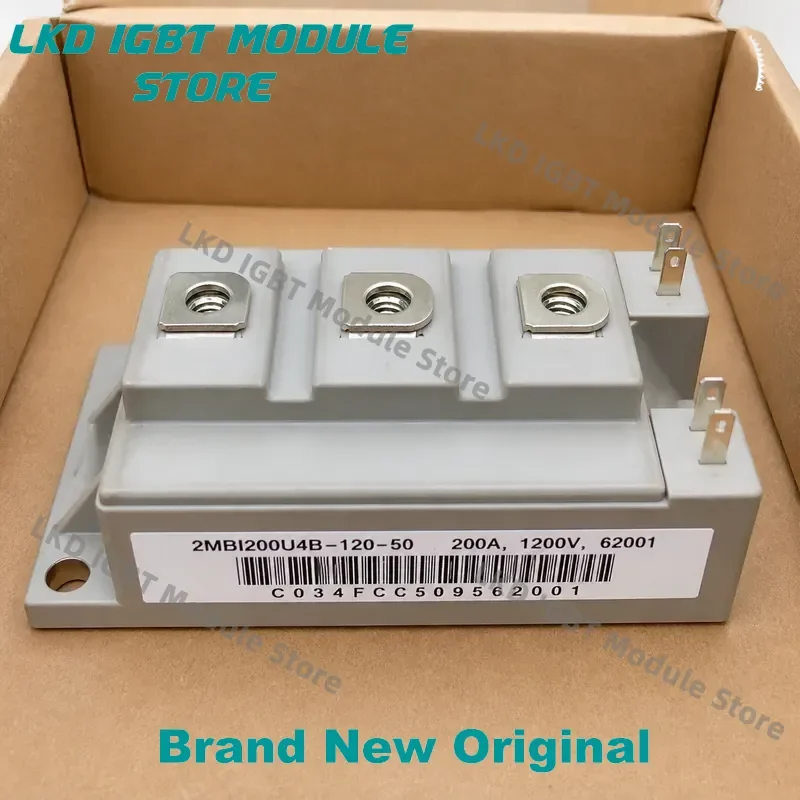 for 2MBI200U4B120-50 IGBT Module Power Semiconductor Transistor Inverter Component High Voltage Current Control Unit