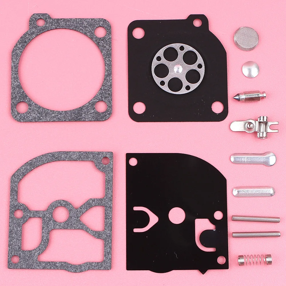 Carburetor Diaphragm Rebuild Repair Kit For Husqvarna 136 137 141 142 Zama RB 137 Chainsaw Part