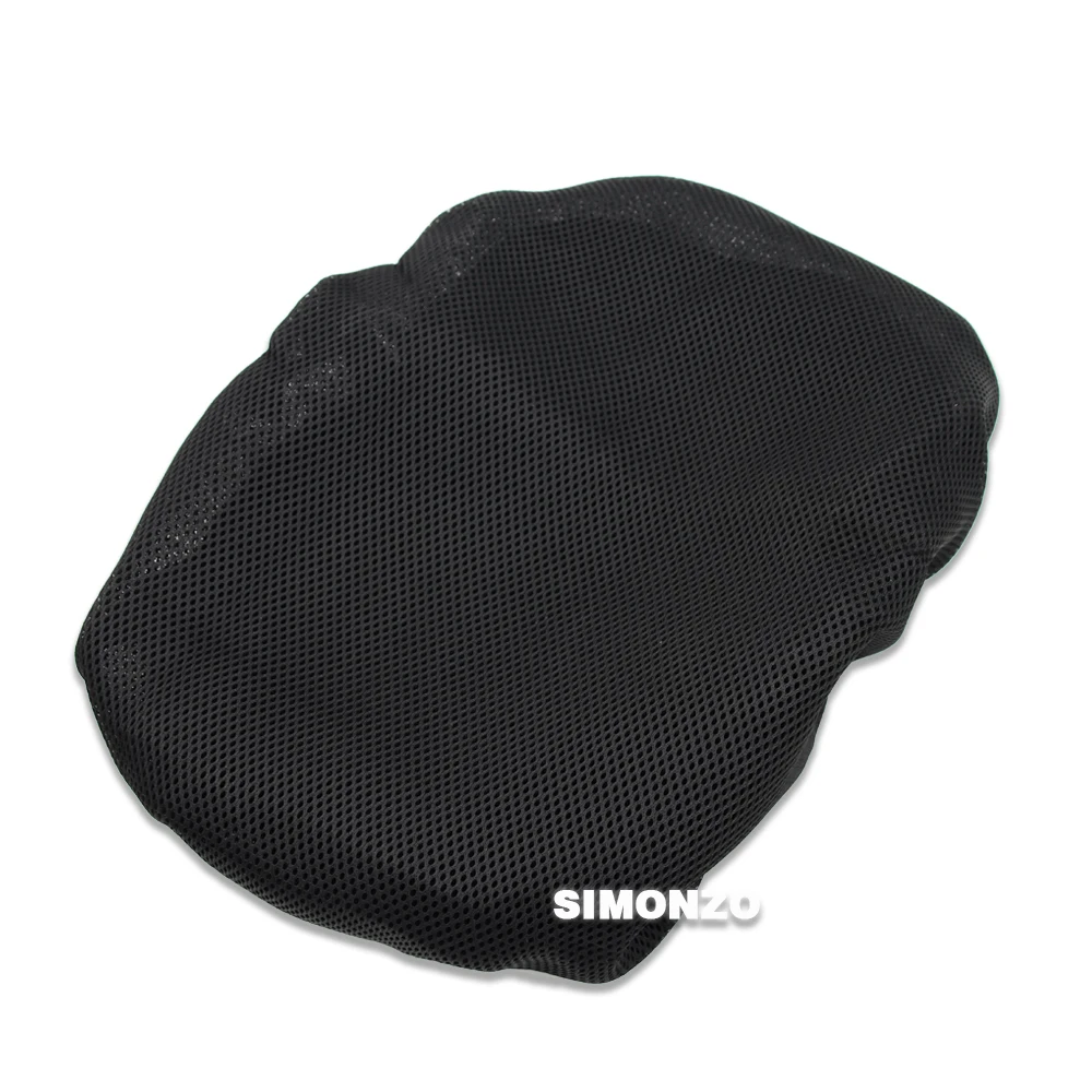 Fits CC110 Seat Cover For Honda Cross Cub 110 Accessories Airflow Seat Protect Cushion 3D Seat Anti-Slip Mesh Fabric Seat Cover