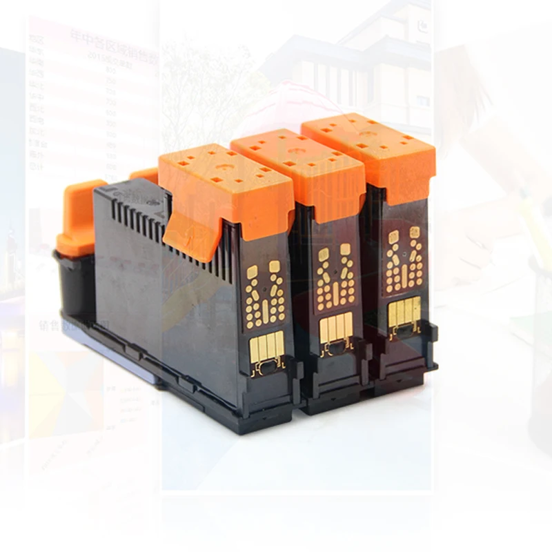 Vilaxh Per HP 744 Testina di stampa F9J86A F9J867A F9J88A HP744 Testina rigenerata per stampante HP Designjet Z2600 Z5600